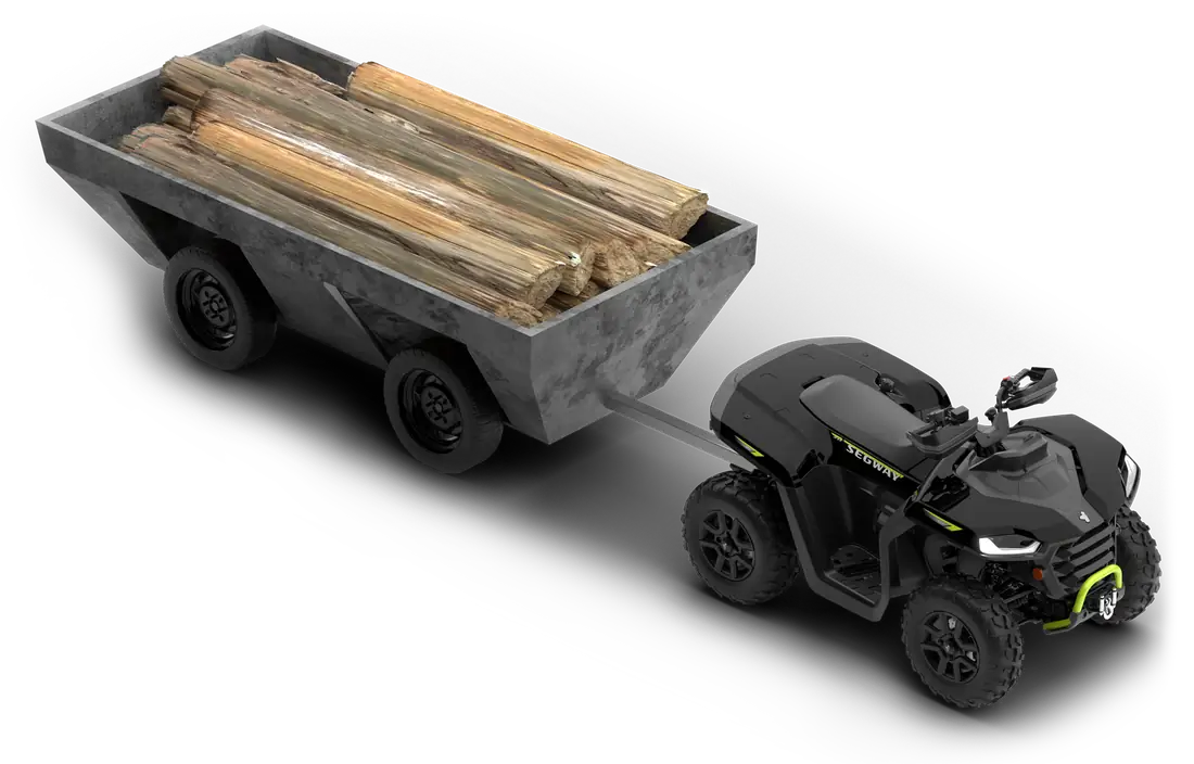 Segway AT5 towing capability