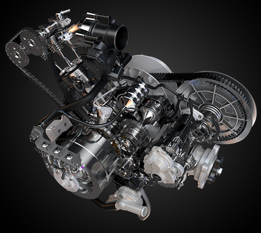 Dynamic powertrain tech design